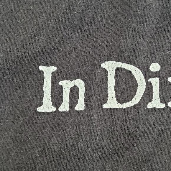 Middle-Finger Salute Shirt XL/2XL 24x30 Black Faded - Picture 12 of 16